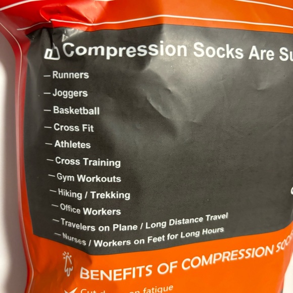 Unisex ELITE Performance compression Socks LG/XL 3 pr graphic men or women NWOT - Picture 5 of 8